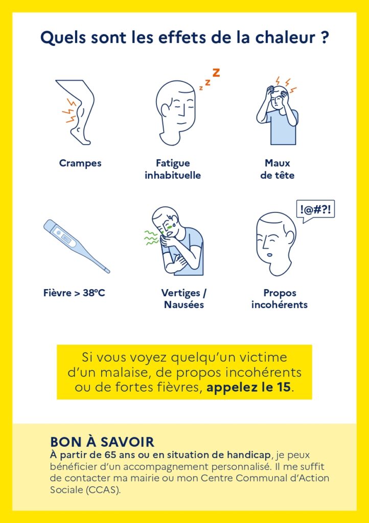 image : les effets de la canicule